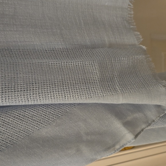 SONOMA BRAND WOMENS LIGHT BLUE WRAP OR COVERUP ONE SIZE FITS MOST - Picture 9 of 9